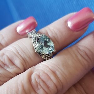 Karis Sky Blue & White Topaz, Platinum bonded Brass, TGW 2.81ct (5)